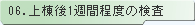 06.上棟後1週間程度の検査
